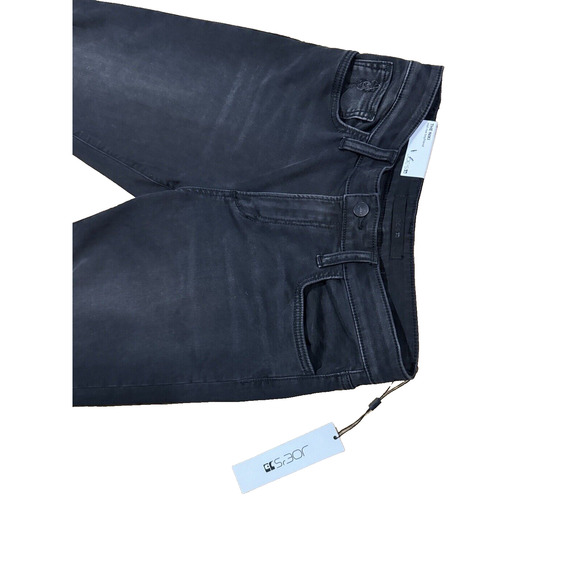 Joes Jeans $198 Black The Niki Distressed Boyfriend Cuffed Jeans Mid Rise 26 - Picture 6 of 9